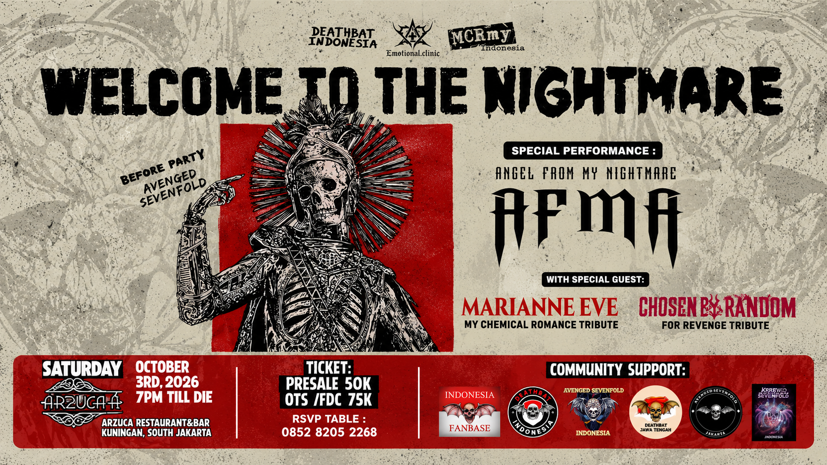 Welcome To The Nightmare!!